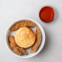 Chicken Tenders & Pancakes