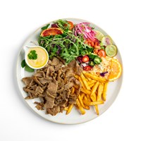 Kebab salaatilla special